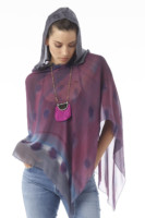 Poncho with Hoodie: Virgin Gorda