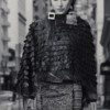 Bubble Poncho - Black - Image 3