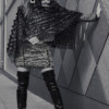 Bubble Poncho - Black
