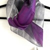 Silver and Purple Pops Infinity Scarf - Image 2